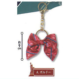 EASTBOY Ribbon & Tie Keychain [1.Bordeaux]