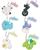 Sanrio Characters Moji ni Nacchatta Mascot Part.2 [All 6 type set(Full Complete)]