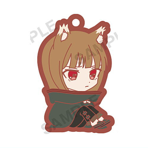 Spice and Wolf MERCHANT MEETS THE WISE WOLF Holo ga Ippai Capsule Rubber Strap Vol.2 [3.Suneta Holo]