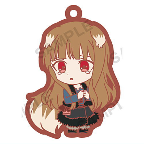 Spice and Wolf MERCHANT MEETS THE WISE WOLF Holo ga Ippai Capsule Rubber Strap Vol.2 [5.Uruurusuru Holo]