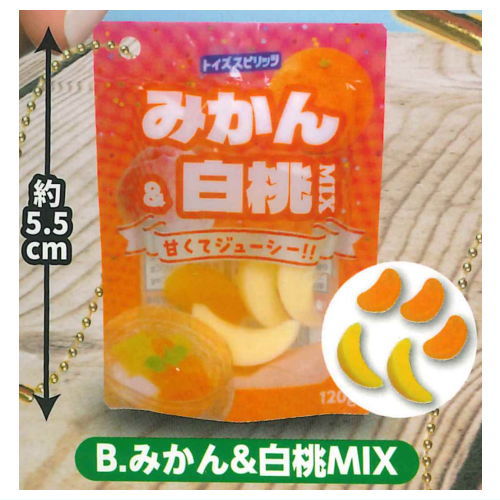 Munyu munyu! Fruit pouch mascot Part.3 [2.Orange & White Peach Mix]