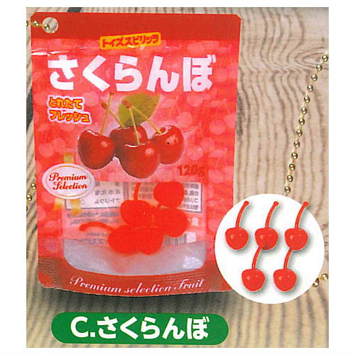 Munyu munyu! Fruit pouch mascot Part.3 [3.Cherry]