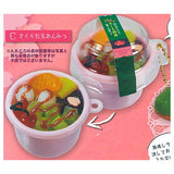 Super real! THE Convenience Store Sweets Mascot Sakura Matcha [3.Sakura Shiratama Anmitsu]