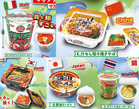 Mini Mini Cup Noodles & Cup Yakisoba Mascots Around the World [All 5 type set(Full Complete)]