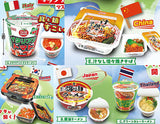 Mini Mini Cup Noodles & Cup Yakisoba Mascots Around the World [All 5 type set(Full Complete)]