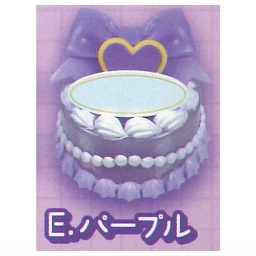 Pikatto! Oshiiro Cake Light Mascot [5.Purple]