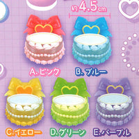 Pikatto! Oshiiro Cake Light Mascot [All 5 type set(Full Complete)]