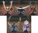 THE Die-cast! Miniature Sengoku Kabuto Part.2 [All 5 type set(Full Complete)]