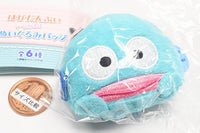 Sanrio Hapidanbui Tsukamari Plush Badge [2.Hangyodon]