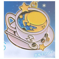 Full Moon Coffee Metal keychain [2.Moonlight blend]