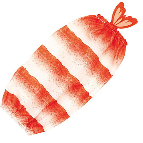Shrimp Sleeve Cover [2.Black tiger (cooked) water repellent]