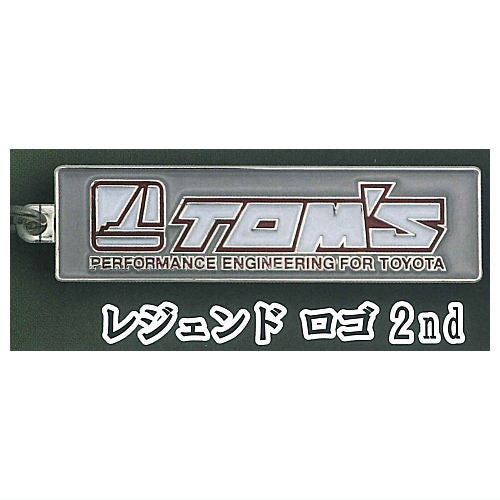 TOM'S Emblem Metal Keychain Collection [3.Legend Logo 2nd]