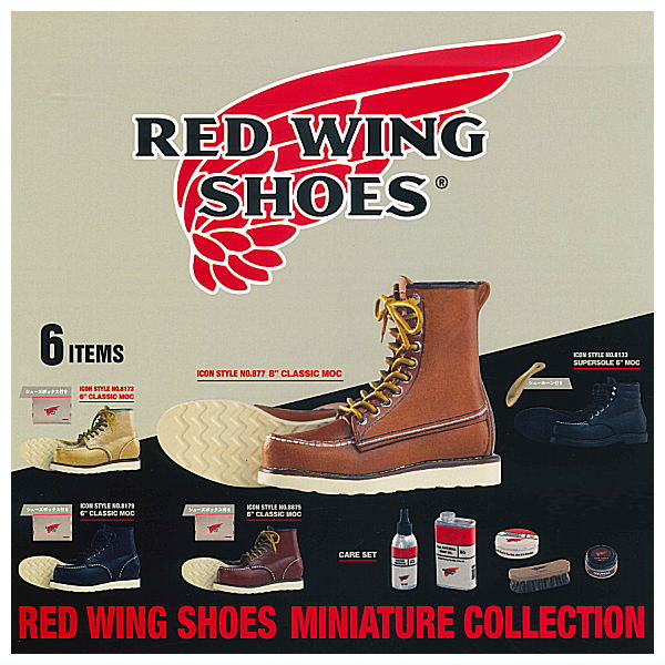 RED WING SHOES MINIATURE COLLECTION [All 6 type set(Full Complete)]