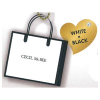 CECIL McBEE Miniature Shopper [1.White x Black]