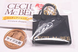 CECIL McBEE Miniature Shopper [4.Black x Gold]
