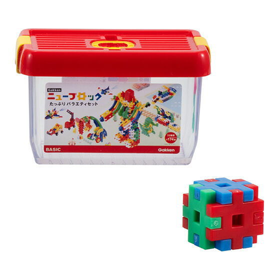 Gakken New Block Miniature Collection [1.Tappuri Variety Set]