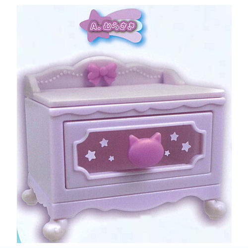 Tsunagaru! Starry Sky Cabriole leg Chest Mascot [1.Purple]