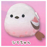 Fuku Fuku Shimaenaga honwari pouch sakura [1.Shima-chan]
