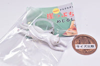 Gakeppuchi nyanko mejirushi charm [5.Shiro]
