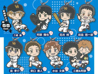 Deformed Rubber! Ookiku Furikabutte Keychain [All 8 type set(Full Complete)]