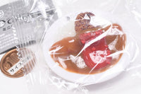 CoCo Ichibanya Miniature Mascot [4.Ripe cut tomatoes hamburger curry]