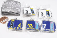 Super Thoroughbred Series Bib Metal Keychain [All 5 type set(Full Complete)]