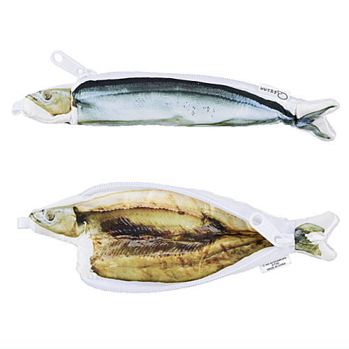 Hoccase Gensen Mascot with ball chain [3.Pacific saury]