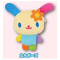Sanrio Usahana Plush Pouch [3.Standing pose]