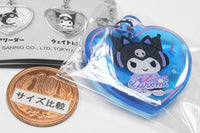 Kuromi My Dream Pukkuri Heart-Shaped Charm [4.Artist]