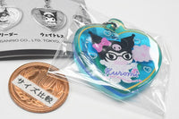 Kuromi My Dream Pukkuri Heart-Shaped Charm [8.Researcher]