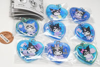 Kuromi My Dream Pukkuri Heart-Shaped Charm [All 8 type set(Full Complete)]