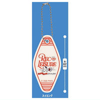 SNOOPY Sports Keychain [5.Swimming]