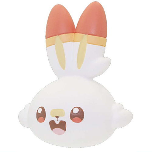 Pokepiece Face Ring Mascot [3.Scorbunny]