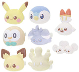Pokepiece Face Ring Mascot [All 8 type set(Full Complete)]