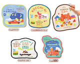 Tomica and Tom Mini Towel [All 5 type set(Full Complete)]