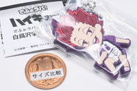 Deformed Rubber Shiratorizawa Academy Inarizaki High Keychain [2.Satori Tendo]