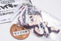 Deformed Rubber Shiratorizawa Academy Inarizaki High Keychain [5.Osamu Miya]