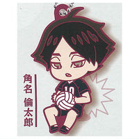 Deformed Rubber Shiratorizawa Academy Inarizaki High Keychain [7.Rintaro Suna]