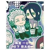 Deformed Rubber! WIND BREAKER Keychain vol.2 [5.Hajime Umemiya & Kyotaro Sugishita]