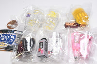 Nondakure Yokocho keychain Mukaezake [All 5 type set (Full Complete)]