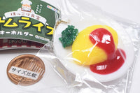 Hokkori Shokudo Omelette Rice Keychain [1.Ketchup]