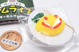 Hokkori Shokudo Omelette Rice Keychain [3.Smile]