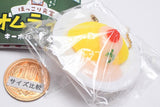 Hokkori Shokudo Omelette Rice Keychain [4.Mentaiko Cream]