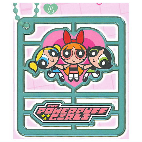 Powerpuff girls Plastic Model Keychain [1.A]