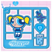Powerpuff girls Plastic Model Keychain [3.C]