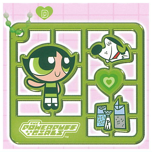 Powerpuff girls Plastic Model Keychain [4.D]