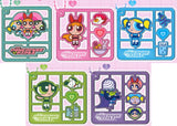 Powerpuff girls Plastic Model Keychain [All 5 type set(Full Complete)]