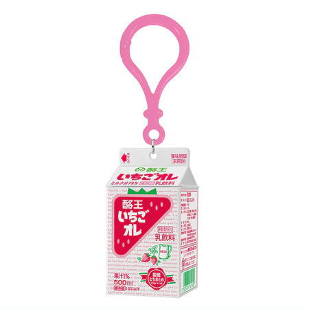 Nationwide Packed Drink Mini Mini Case Vol.2 [3.Rakuo Ichigo Au Lait (Fukushima)]