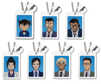 Detective Conan ID photo style charm [All 7 type set (Full Complete)]