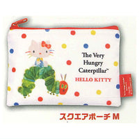 Hello Kitty x The Very Hungry Caterpillar Variety Collection [2.Square Pouch M]